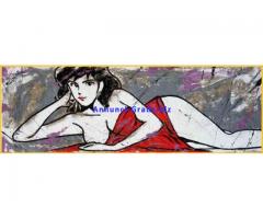 Vendo Quadri Originali Lupin su Juta