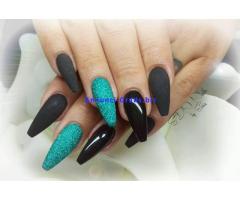 Ricostruzione unghie gel e regalo Nail art design