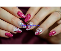 Ricostruzione unghie gel e regalo Nail art design