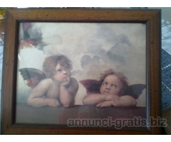 vendo quadri ad olio, uncinetto, punto croce e stampe