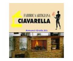 Ciavarella fabbrica artigianale e vendita caminetti a Roma.