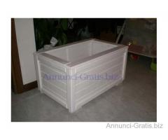 Vendo fioriere in abete piallato verniciato