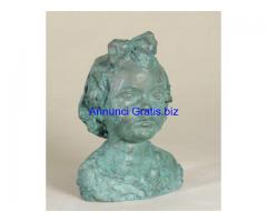 “Fonderia artistica a cera persa in bronzo  alluminio e ottone.”