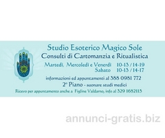 Operatore Esoterico ad Arezzo. Studio di Cartomanzia e Ritualistica Magico Sole