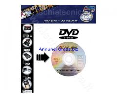 Conversione da VHS a DVD – Riversamento Betamax Hi8 MiniDv su DVD o Hard Disk da 4 euro