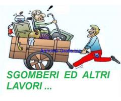 SGOMBERO SVUOTO GRATIS LOCALI