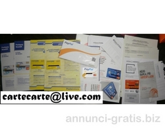 Carte Postepay già intestate ad italiani, new gift, paypal sim  card
