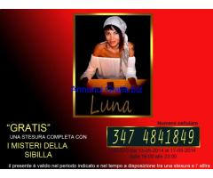 PRIMO COSNULTO COMPLETAMENTE GRATUITO CON LUNA CARTOMANZIA