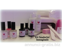 Kit SmaltoGel Semipermanente + lampada uv - Nuovo!!!!!