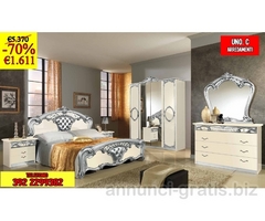 camere da letto laccate con fregi