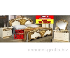 gruppi letto laccati con fregi