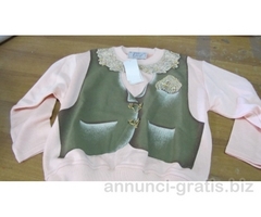 stock di maglieria bimbi a 1 euro merce italiana