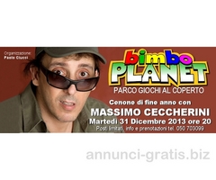 Cenone di fine anno con Massimo Ceccherini