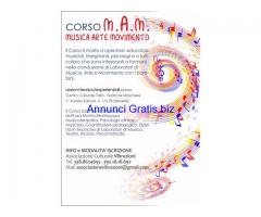Corso M.A.M. Musica, Arte, Movimento