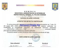 Agenzia investigativa Romania Pro detective agency