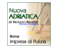 La Nuova Adriatica è un' impresa di pulizie a conduzione familiare a Roma.