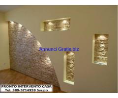 Muratore, Piastrellista, Cartongesso, Imbianchino.