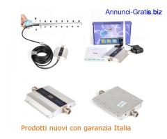 KIT AMPLIFICATORE RIPETITORE SEGNALE UMTS 3G ANTENNA TIM WIND VODAFONE TRE